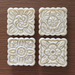 Square Cake Molds - 4 Patterns - Grafton Collection