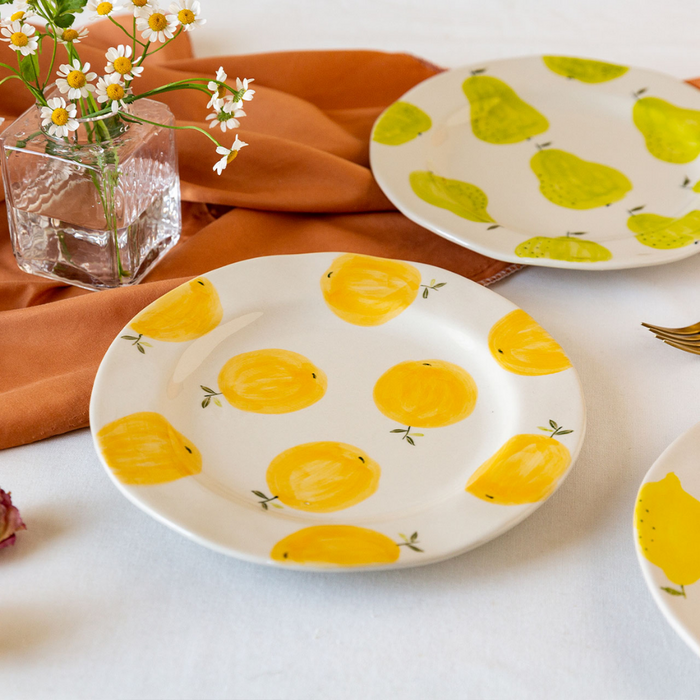 Fruit Pattern Plates