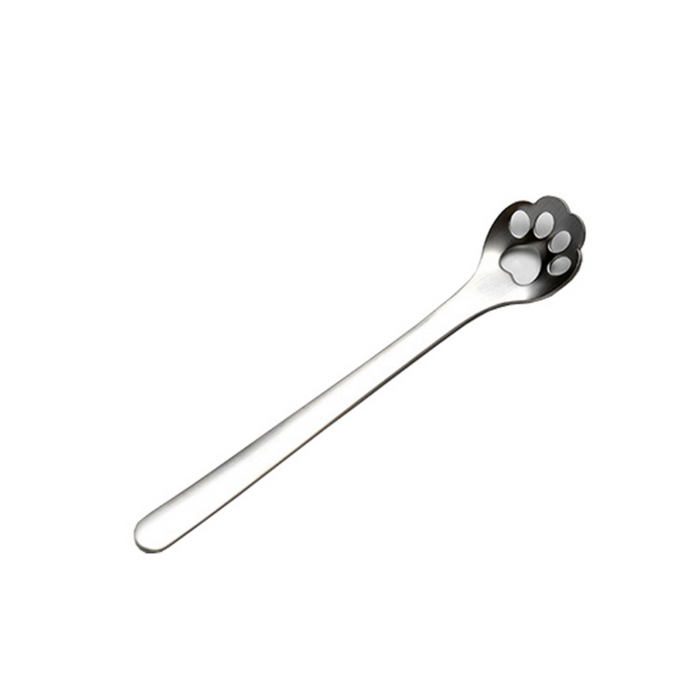 Unique Stainless Steel Pet Paw Stirring Spoon