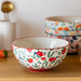 Japanese Style Flower Soup Noodle Bowl - Grafton Collection