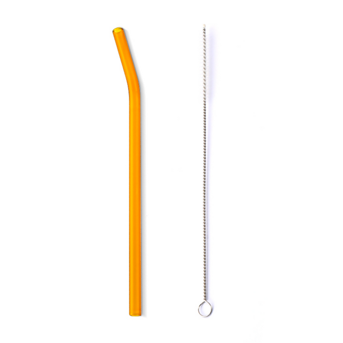Reusable Straws + Cleaning Brush