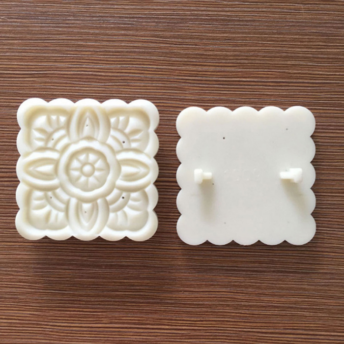 Square Cake Molds - 4 Patterns