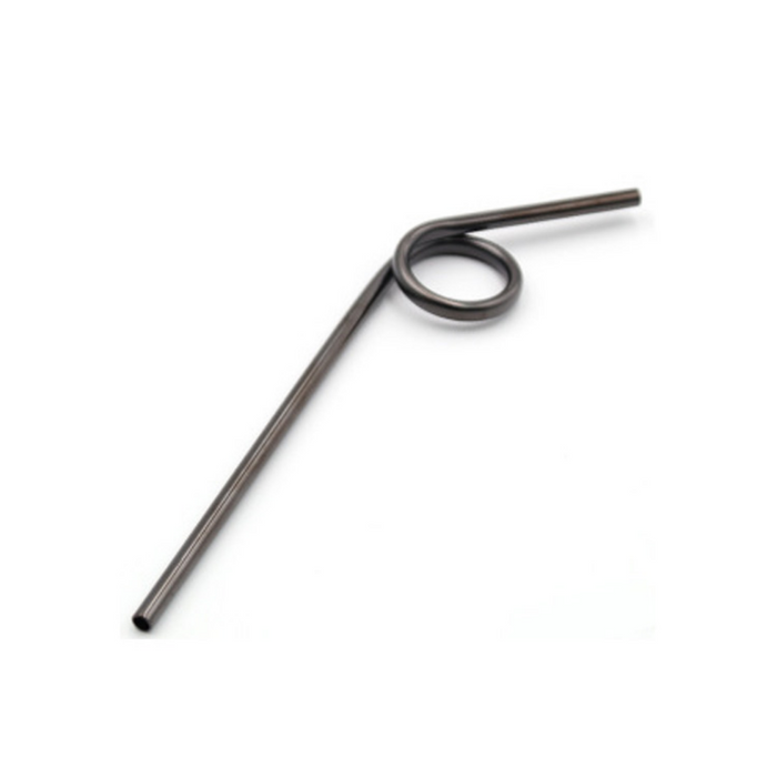 Stainless Steel Reusable Swirl Straws - Grafton Collection
