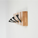 Creative Wooden Folding Hooks Wall Rack - Grafton Collection
