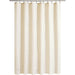 Beige Shower Curtain Liner - Lightweight Shower Curtain With Magnets, Metal Grommets - Grafton Collection