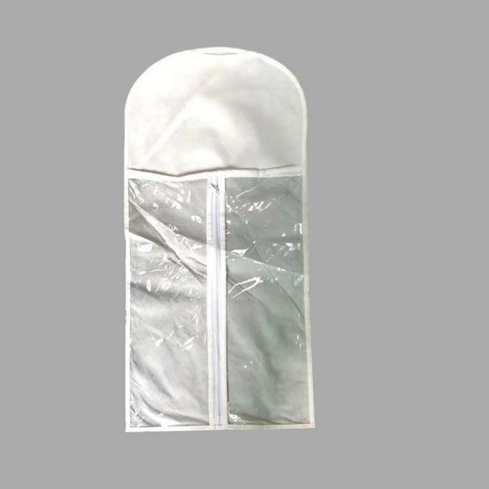 PVC Waterproof & Dustproof Wig Cover Bag With Clip