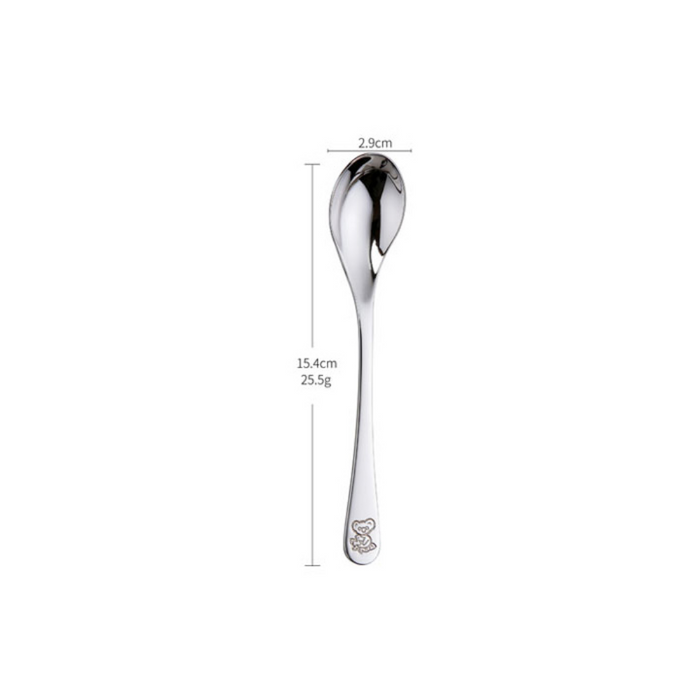 Food Grade Stainless Steel Teddy Bear Spoons - Grafton Collection