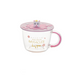 Pink Glass Mug + Lid - Grafton Collection