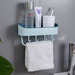 Wall-Mounted Bathroom Accessories & Cosmetic Storage Rack - Grafton Collection