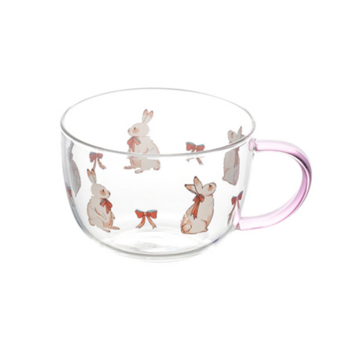 Animal Pattern Glass Mugs - Grafton Collection