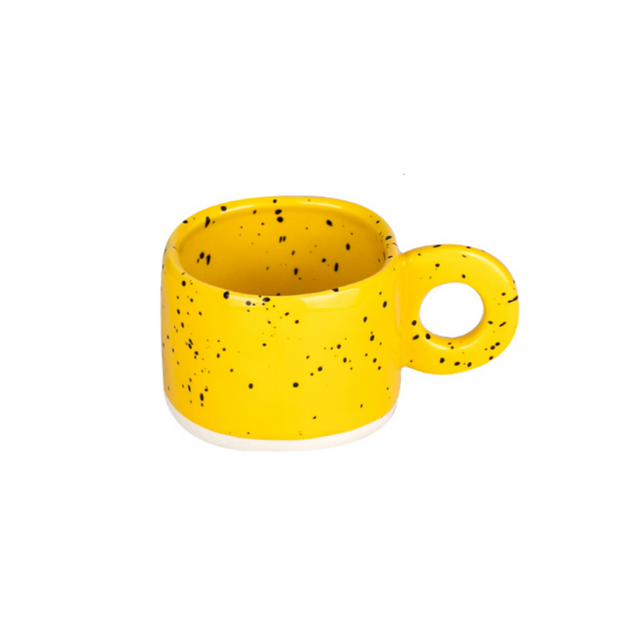 Ring Handle Ceramic Mugs