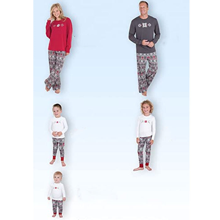 Christmas Pajamas Nordic Print - Grafton Collection