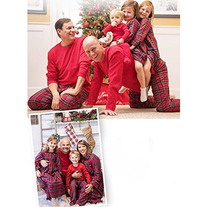 Christmas Thermal Plaid Family Sets - Grafton Collection