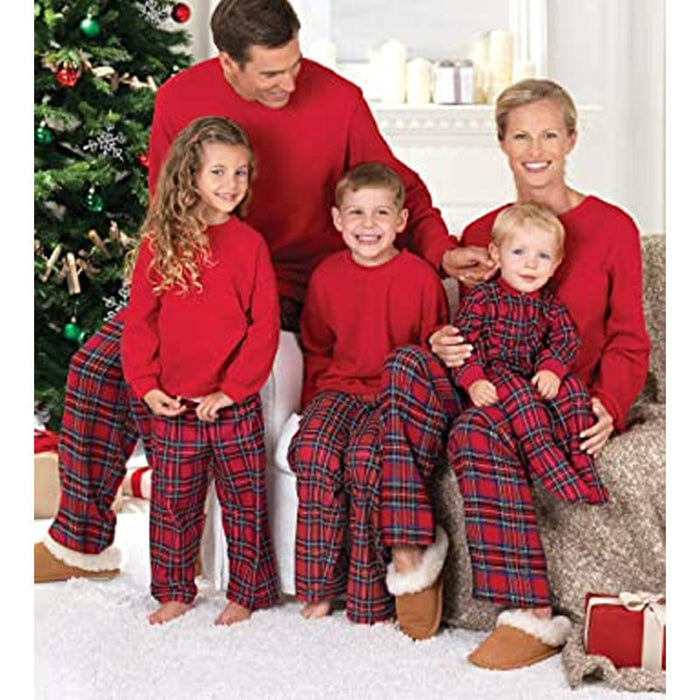 Christmas Thermal Plaid Family Sets - Grafton Collection