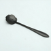 Elegant Black Stainless Steel Floral Stirring Spoon - Grafton Collection