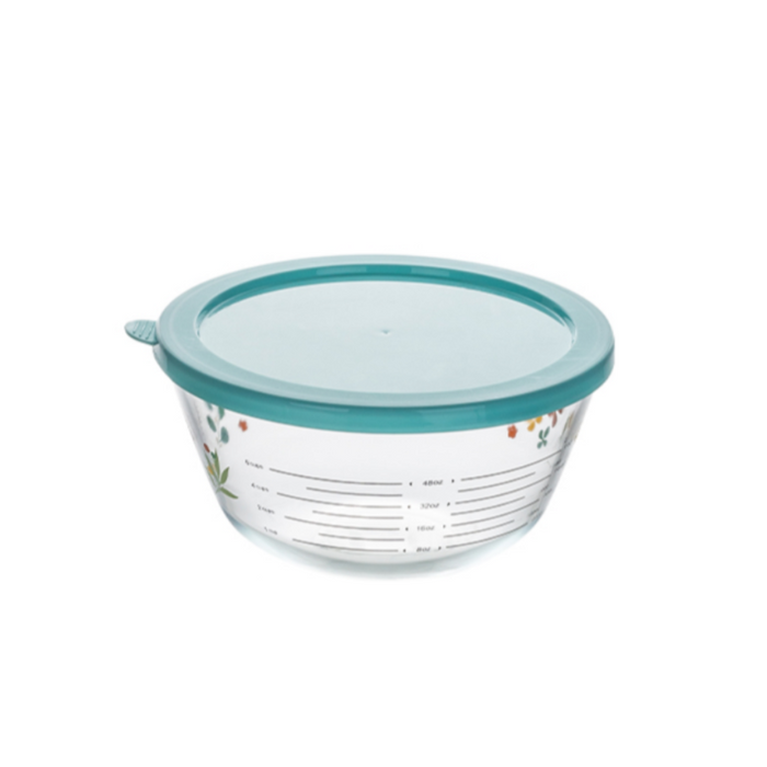 Glass Mixing Bowls With Lid - Grafton Collection