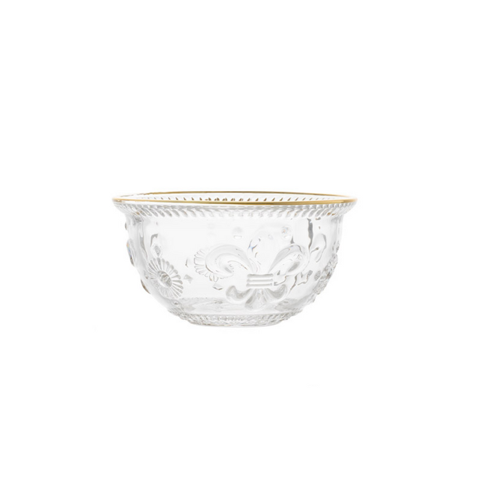 Gold Rim Glass Bowls - Grafton Collection