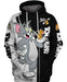 Classic Combined Cartoon Character Hoodies - Grafton Collection