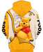 Adorable Winnie The Pooh Zip Up Hoodie - Grafton Collection