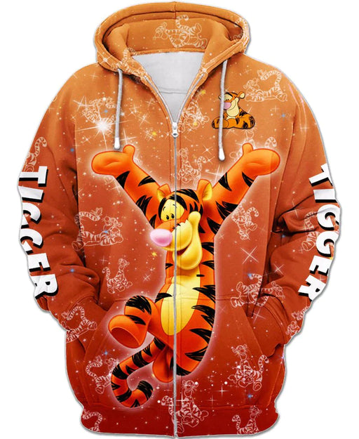 Cheerful Tigger Hoodie - Grafton Collection