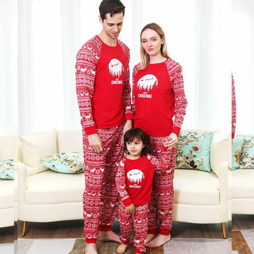 Deer Matching Pajama Set For Christmas - Grafton Collection