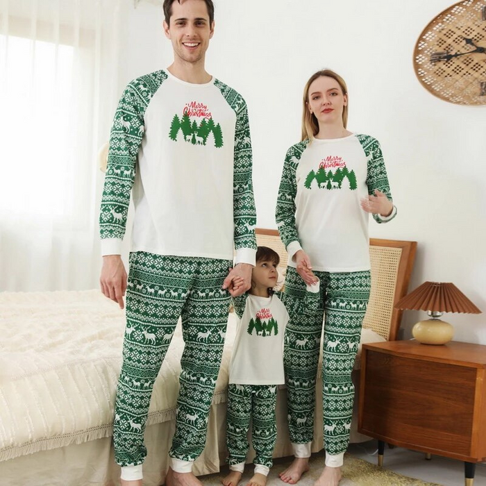 Merry Christmas Family Pajama Set - Grafton Collection