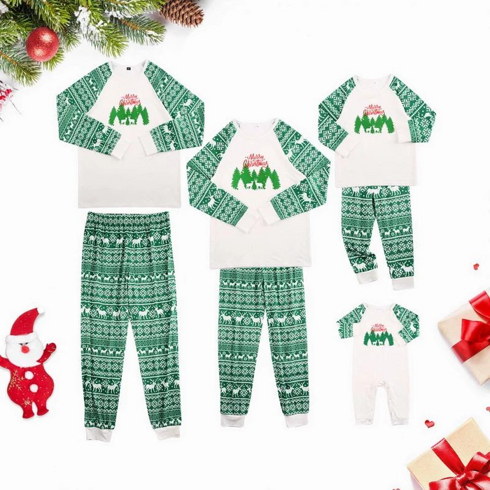 Merry Christmas Family Pajama Set - Grafton Collection