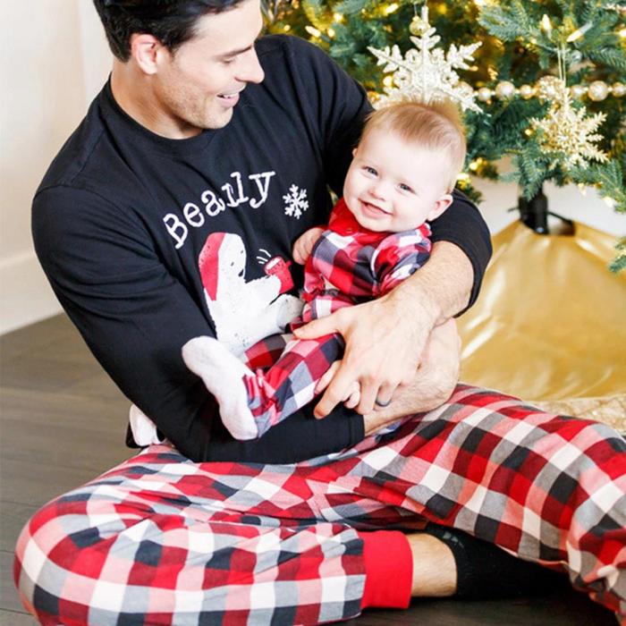 Bearly Plaid Christmas Pajamas Family - Grafton Collection