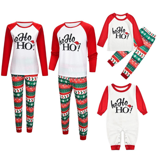 HoHo Family Christmas Pajamas Set - Grafton Collection
