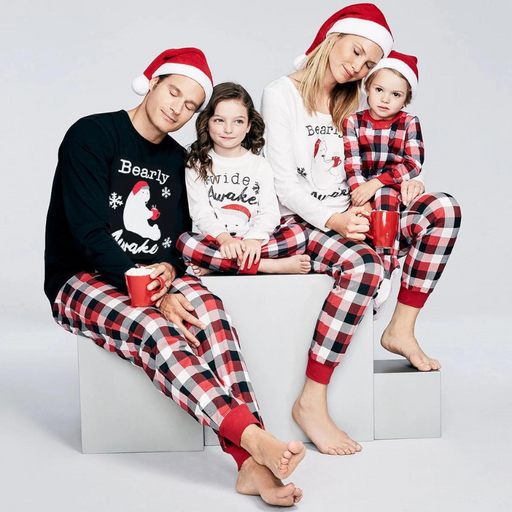 Bearly Plaid Christmas Pajamas Family - Grafton Collection