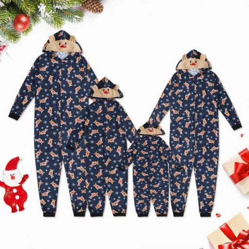 Matching Reindeer Family Jumpsuit Pajamas Suit - Grafton Collection