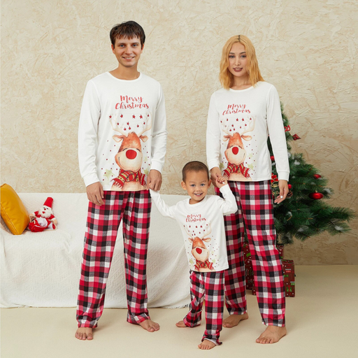 Elk Print Family Pajama Set - Grafton Collection