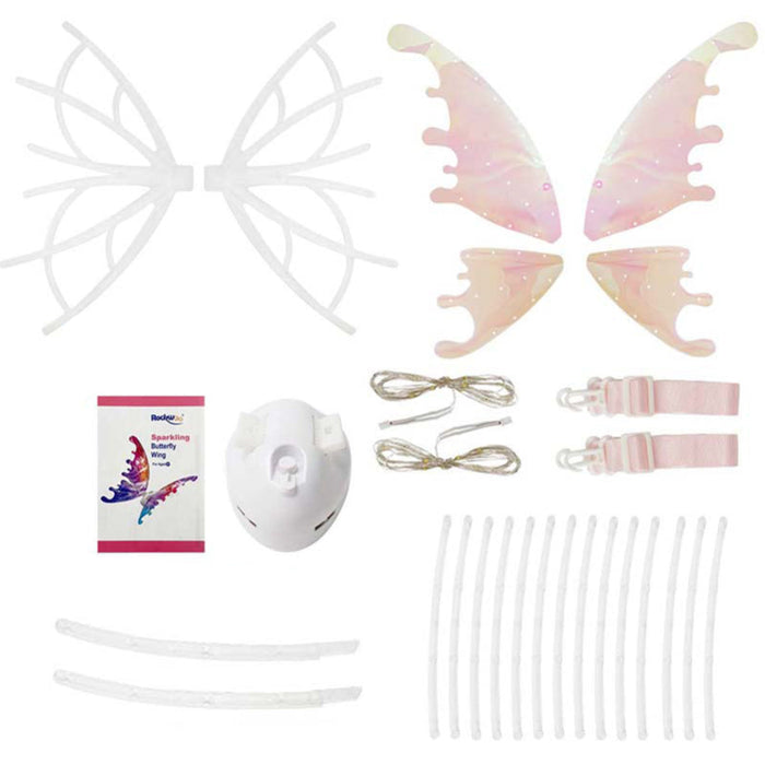 Electric Elf Butterfly Wings With Music Lights - Grafton Collection