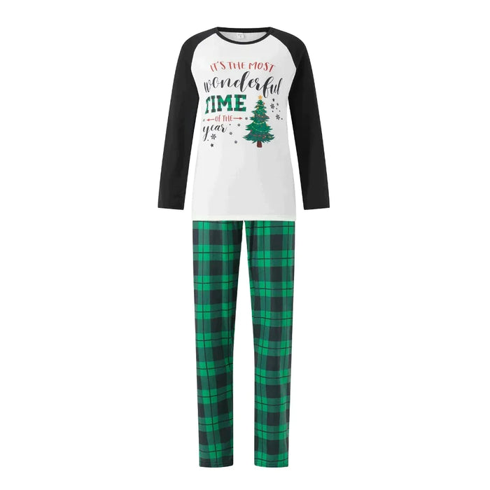 Christmas Tree Print Family Pajama Set - Grafton Collection