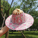 Fashionable Bamboo Fan Hat - Grafton Collection