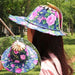 Fashionable Bamboo Fan Hat - Grafton Collection