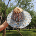 Fashionable Bamboo Fan Hat - Grafton Collection