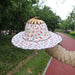 Fashionable Bamboo Fan Hat - Grafton Collection