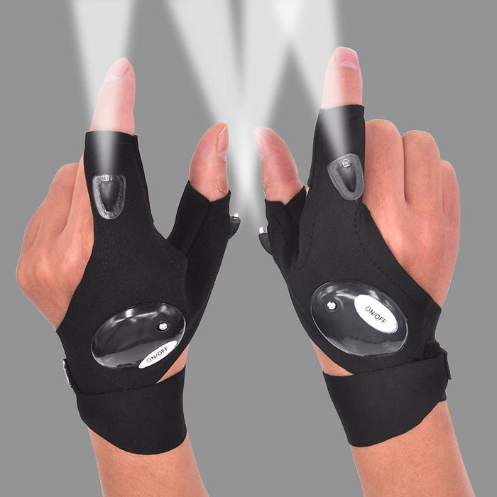 LED Gloves With Waterproof Lights - Grafton Collection