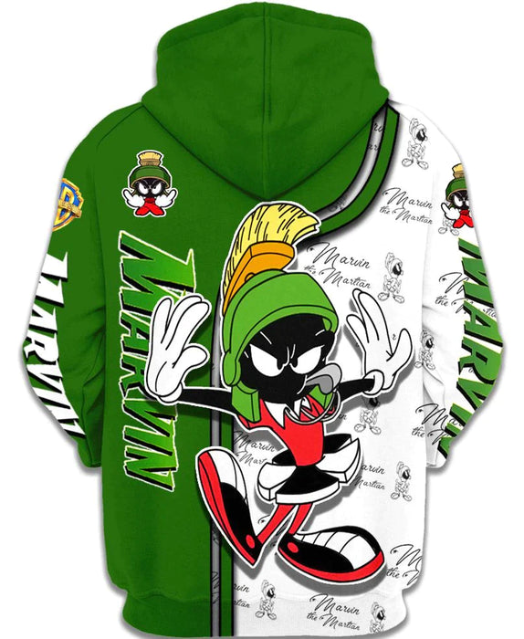 Marvin The Martian Hoodie - Grafton Collection