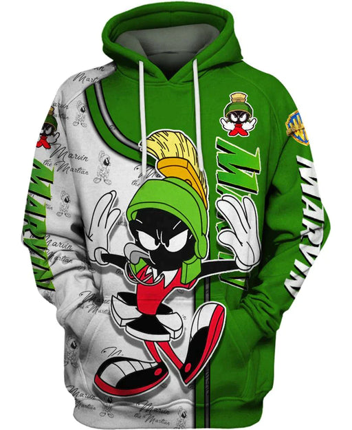 Marvin The Martian Hoodie - Grafton Collection