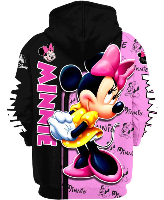 Minnie Mouse Zip Up Hoodie - Grafton Collection
