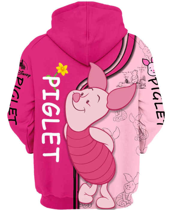 Piglet Zip Up Hoodie - Grafton Collection