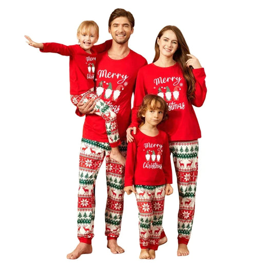 Christmas Print Family Matching Pajamas - Grafton Collection