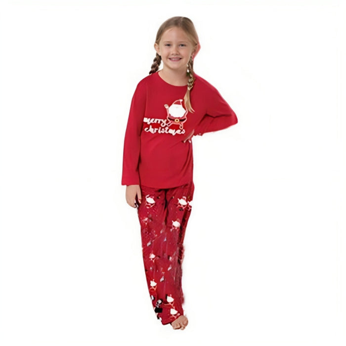 Merry Santa Family Matching Pajama Set - Grafton Collection