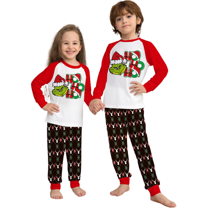 Christmas Grinch Family Matching Pajama Set - Grafton Collection