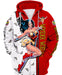 Wonder Woman Zip Up Hoodie - Grafton Collection