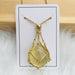 Crystal Stone Holder Necklace - Grafton Collection