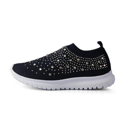 Crystal Slip On Walking Shoes - Grafton Collection