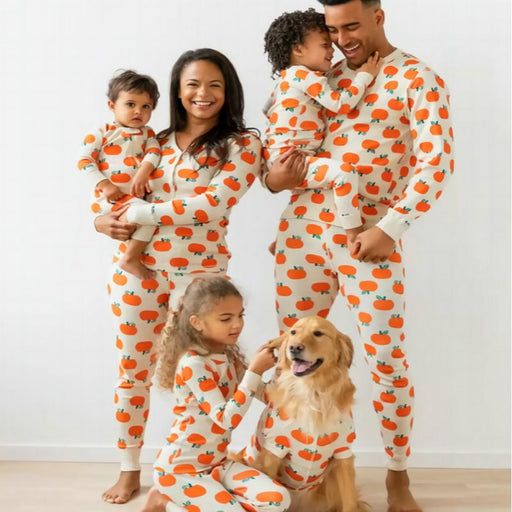 The Xmas Oranges Print Family Matching Pajama Set - Grafton Collection